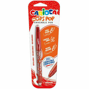 OOPS POP Izbrisiva crvena kemijska olovka - Carioca