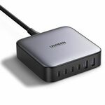 Kućni punjač UGREEN UGRTI-40914, 200W GaN II, 2XUSB-A, 4XUSB-C, crno-sivi UGRTI-40914