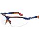 Uvex I-VO 9160265 zaštitne radne naočale plava boja, narančasta DIN EN 166-1, DIN EN 170