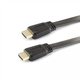 Kabel SBOX, HDMI (M) na HDMI (M) 1.4, High Speed sa Ethernet, flat, 1.5m