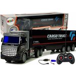 Remote Controlled 27 Mhz 1:48 Black Delivery Truck