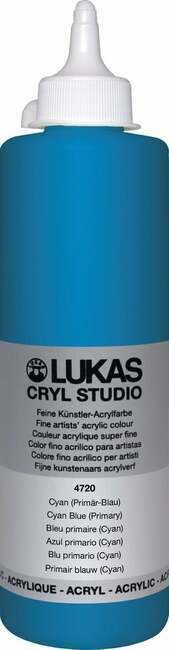 Lukas Cryl Studio Akrilna boja 500 ml Cyan Blue (Primary)