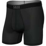 SAXX Quest Boxer Brief Black II XL Donje rublje za fitnes