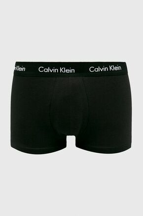 Calvin Klein Underwear - Bokserice (3-pack) - crna. Bokserice iz kolekcije Calvin Klein Underwear. Model izrađen od glatke