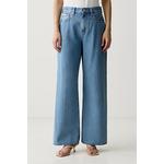 Calvin Klein Jeans wide leg traperice za žene plava LV047G906G