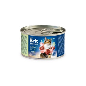 Brit Premium by Nature Cat - Turkey with Lamb 24 x 200 g