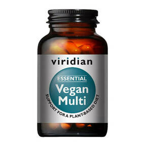 Esencijalni veganski multivitamini Viridian (30 kapsula)