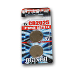 Maxell alkalna baterija CR2025, 3 V