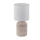 EGLO 97773 | Bellariva Eglo stolna svjetiljka 32cm sa prekidačem na kablu 1x E14 krem, bijelo