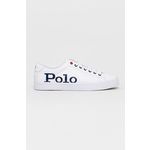 Polo Ralph Lauren - Kožne cipele - bijela. Cipele iz kolekcije Polo Ralph Lauren. Model izrađen od prirodne kože.