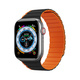 Dux Ducis Magnetic Strap (LD Version) Apple Watch 4/5/6/7/SE/8/9/Ultra 44/45/49mm black-orange