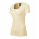 Majica kratkih rukava ženska MERINO RISE 158 - XL,Badem