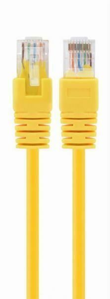 Gembird PP12-5M Y - 5 m CAT5e UTP Patch cord Yellow