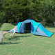 vidaXL Šator za kampiranje za 6 osoba plavi/svjetloplavi