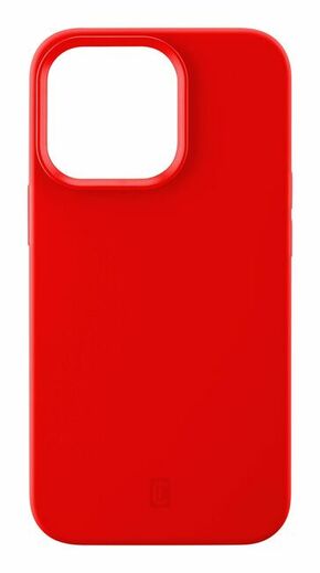 Cellularline Sensation silikonska maskica za iPhone 13 Pro Max crvena