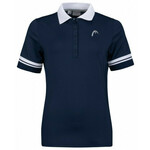 Ženski teniski polo majica Head Performance Polo II Shirt W - dark blue