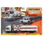 Matchbox Kamion MBX Cabover &amp; Box Prikolica i Mini Cooper vozilo - Mattel