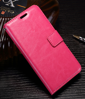 Huawei P10 lite roza preklopna torbica