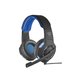 Trust GXT 350 gaming slušalice, USB, plava, 117dB/mW, mikrofon