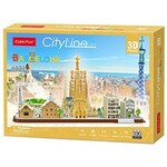 Cubic Fun 3D puzzle City Line Barcelona