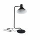 KANLUX 34475 | Nedia Kanlux stolna svjetiljka okrugli 50,5cm sa prekidačem na kablu elementi koji se mogu okretati 1x E14 crno