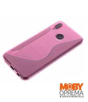 Samsung Galaxy A40 roza silikonska maska