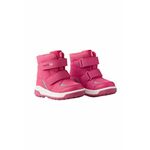 Dječje cipele za snijeg Reima boja: ružičasta - roza. Dječje čizme za snijeg iz kolekcije Reima. Model s termo podstavom, wykonany izrađen od kombinacije tekstilnog materijala, ekološke kože i brušene kože.
