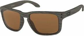 Oakley Holbrook XL 941706 Woodgrain/Prizm Tungsten Polarized XL Lifestyle naočale