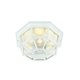 NORLYS 105W | Latina Norlys stropne svjetiljke svjetiljka 1x E27 IP44 bijelo, acidni