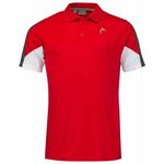 Muški teniski polo Head Club 22 Tech Polo Shirt M - red