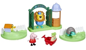 Avanturistički set Peppa Pig Zoo - Hasbro