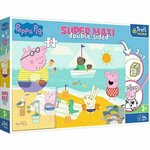 Peppa Pig SuperMaxi dvostrana 3u1 puzzle 24kom