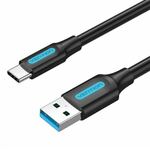 Vention USB 3.0 A Male to C Male Cable 0,5M, Black VEN-COZBD