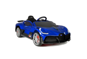Licencirani auto na akumulator Bugatti Divo - plavi/lakirani