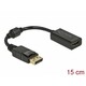 Adapter DELOCK, DisplayPort (M) na HDMI (Ž), 15cm 61011