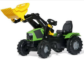 Rolly Toys Farmtrac Deutz-Fahr 5120 traktor na pedale sa utovarivačem