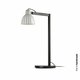 FARO 64276-114 | Venice-FA Faro stolna svjetiljka 57,5cm 1x E27 crno, blistavo crna, blistavo bijela