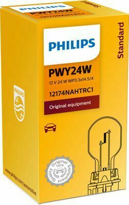 Philips Standard 12V - žarulje za dnevna svjetla i signalizacijuPhilips Standard 12V - bulbs for DRL and signal lights - PWY24W PWY24W-PHILIPS-1