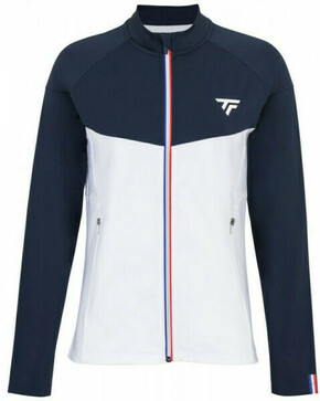 Ženski sportski pulover Tecnifibre Tech Jacket W - navy/white