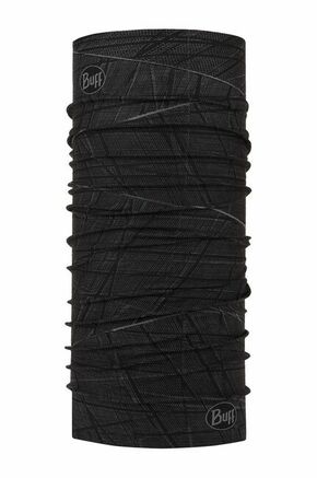Cjevasti šal Buff boja: crna - crna. Cjevasti šal iz kolekcije Buff. Model izrađen od tanke tkanine s uzorkom.