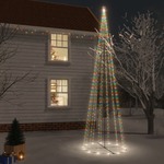 Stožasto božićno drvce šareno s 1134 LED žarulje 230 x 800 cm