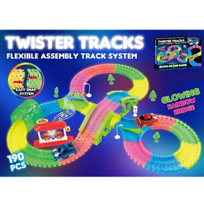 Twister Tracks fluorescentna staza sa autićem 190kom
