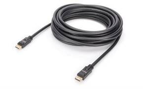 Digitus DisplayPort priključni kabel DisplayPort utikač