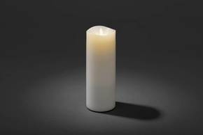 Konstsmide 1862-100 LED svijeća bijela toplo bijela (Ø x V) 9 cm x 23 cm