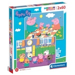 Puzzle Peppa Pig 2x60kom - Clementoni