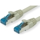 Patch kabel S/FTP 3m, Cat 6A, Roline 21.99.0863, siva