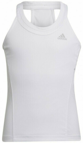 Majica kratkih rukava za djevojčice Adidas Club Tennis Tank Top - white/grey
