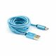 SBOX kabel USB-&gt;TYPE C M/M 1,5M Fruity plavi