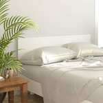 Uzglavlje za krevet bijelo 160x1,5x80 cm od konstruiranog drva