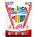 Flomasteri u boji sa dva vrha 12kom - Carioca